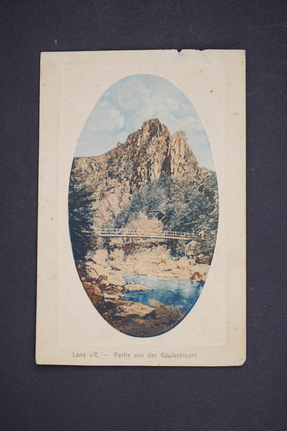 Pohlednice LANA Partie aus der Gaulschlucht (x5734)