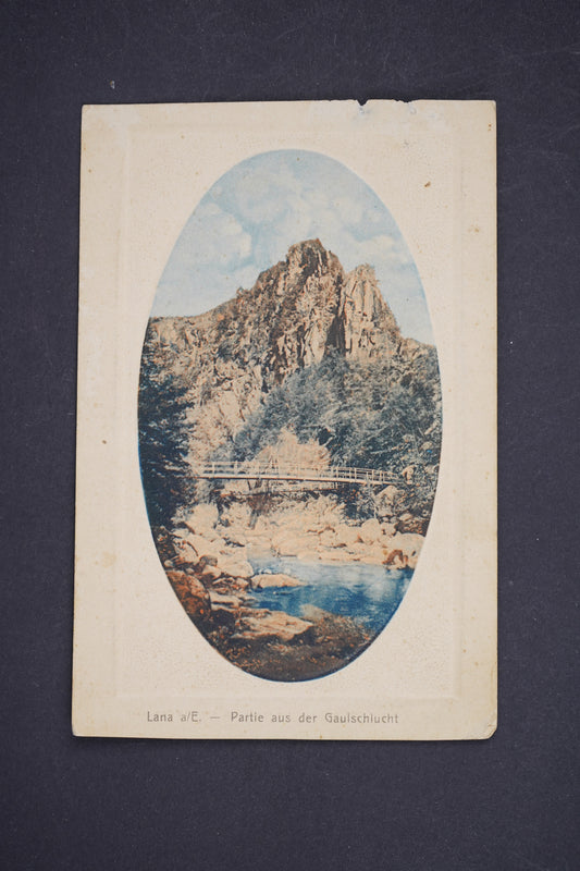Pohlednice LANA Partie aus der Gaulschlucht (x5734)