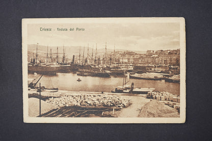 Pohlednice TRIESTE VEDUTA DEL PORTO (x5777)