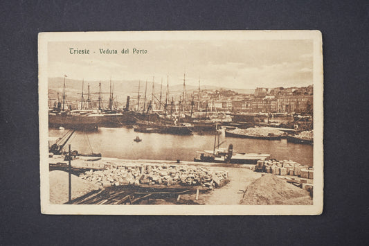Pohlednice TRIESTE VEDUTA DEL PORTO (x5777)
