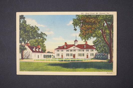 Pohlednice MAUNT VERNON AMERIKA (x5834)