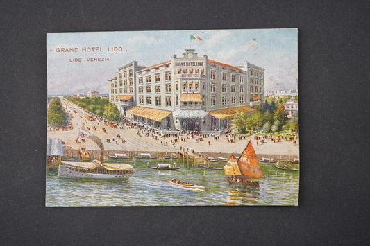 Pohlednice GRAND HOTEL LIDO LIDO VENEZIA (x5871)