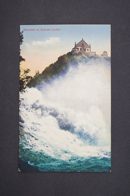 Pohlednice RHEINFALL M. SCHLOSS LAUFEN (x5908)
