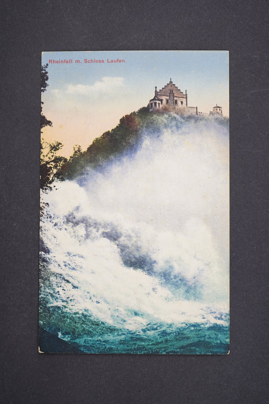 Pohlednice RHEINFALL M. SCHLOSS LAUFEN (x5908)