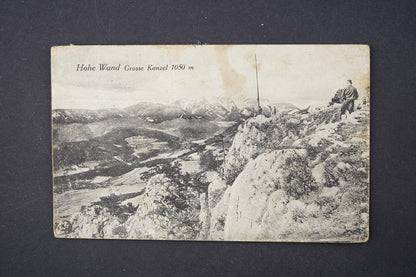Pohlednice Hohe Wand Grosse kanzel (x5932)