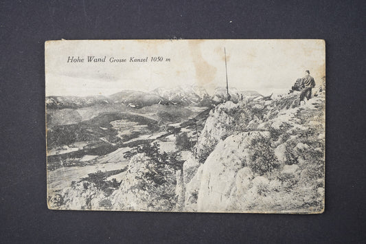 Pohlednice Hohe Wand Grosse kanzel (x5932)