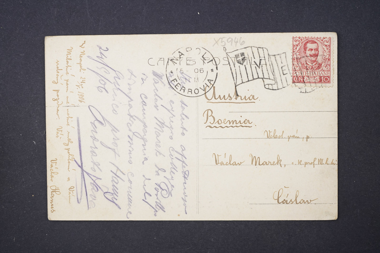 Pohlednice NAPOLI S. LUCIA E PIZZO FALCONE (x5946)