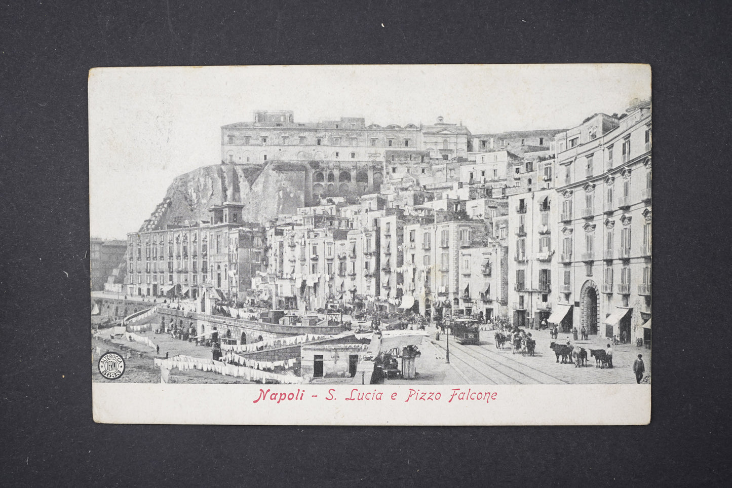 Pohlednice NAPOLI S. LUCIA E PIZZO FALCONE (x5946)