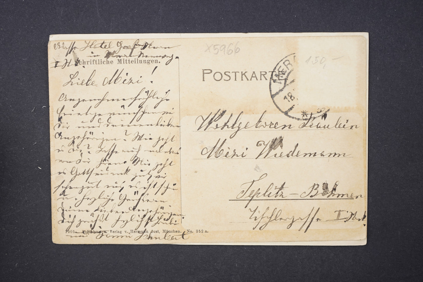 Pohledice Šumná u Litvínova - Rauschengrund (x5966)