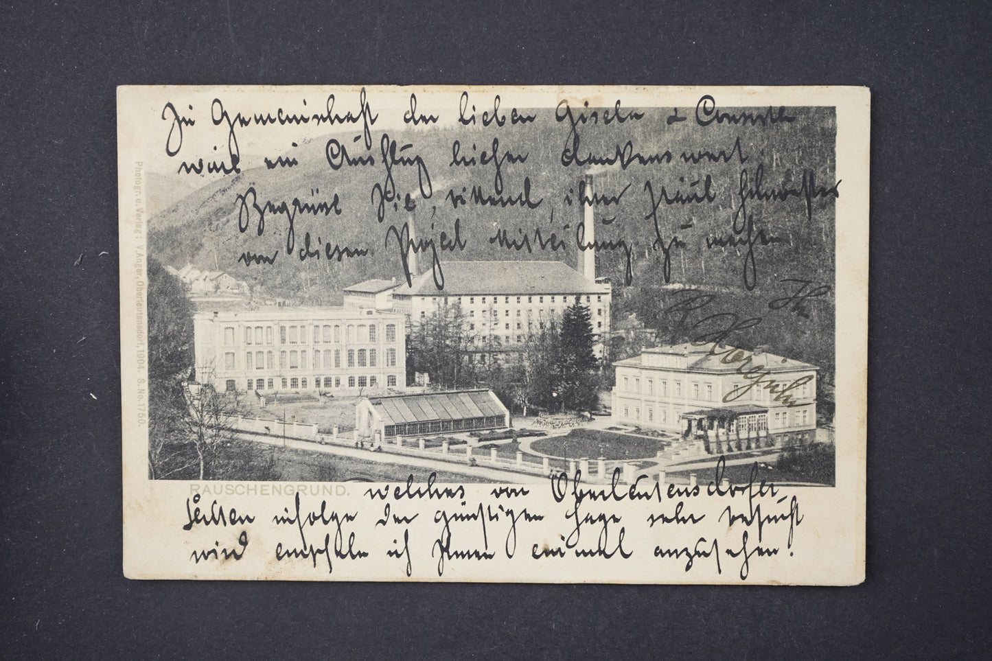 Pohledice Šumná u Litvínova - Rauschengrund (x5966)