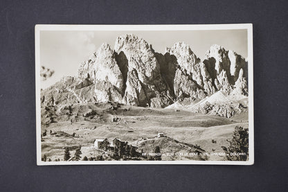 Pohlednice Rif Firenze 2039 Con Le Odle Val Gardena Dolomiti (x6020)