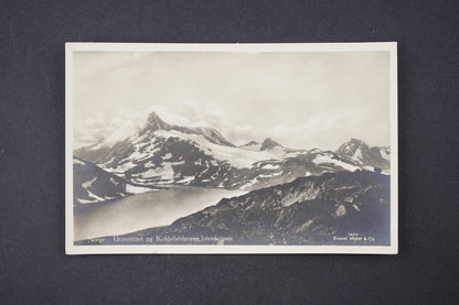 Pohlednice Norge Uranostind og Kolfedalsbroeen, Jotunheimen (x6022)