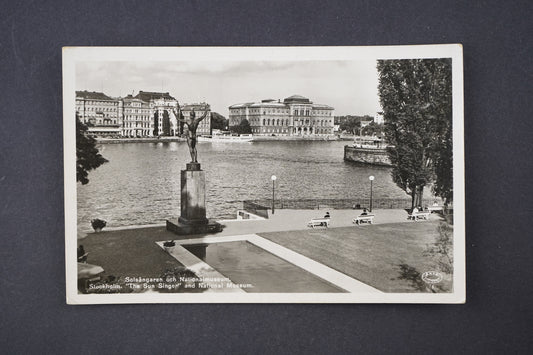 Pohlednice Stockholm Švédsko (The Sun Singer) (x6023)