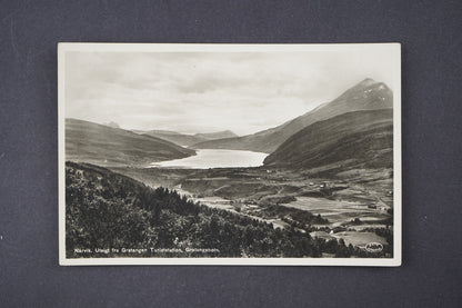 Pohlednice Narvik, Utsigt fra Gratangen Turiststation, Gra tan (x6029)