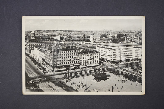 Pohlednice Kobenhavn. Fra Raadhuspladsen (x6031)