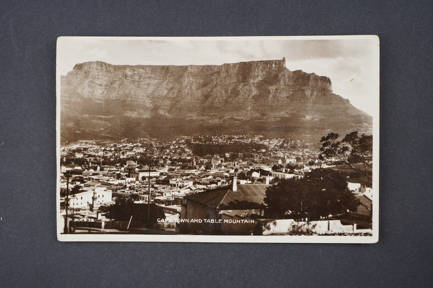 Pohlednice Cape Town and table Mountain (x6035)