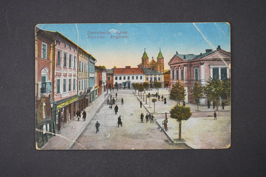 Pohlednice Stanislawów Rynek (Krakow) (x6046)