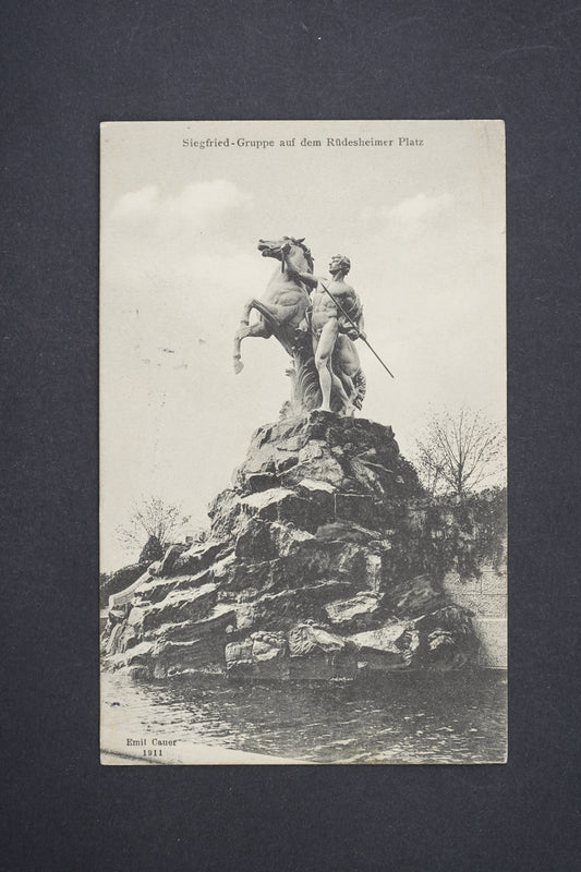Pohlednice Siegfried Gruppe auf dem Rüdesheimer Platz (x6060)