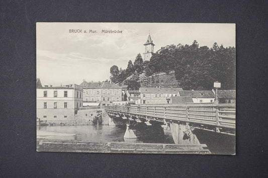 Pohlednice Bruck a Mur. Mürzbrücke (x6119)