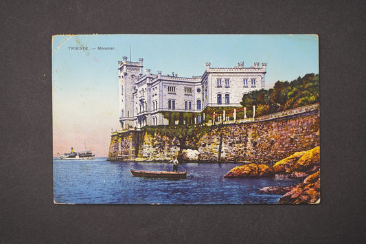 Pohlednice Trieste - Miramar (x6134)