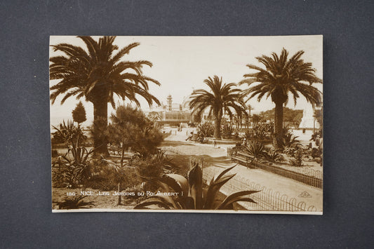 Pohlednice Nice . Les Jardins du Roi Albert (x6146)