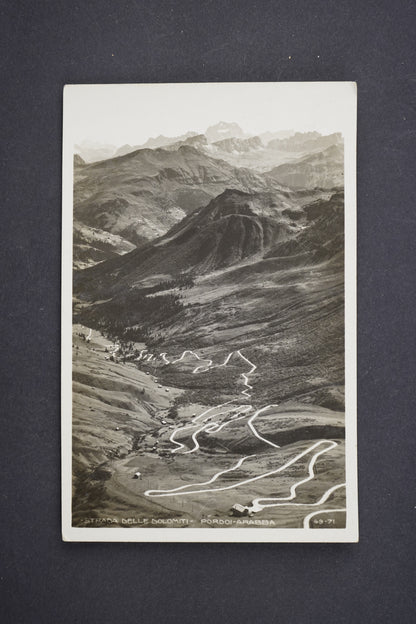 Pohlednice Strada Delle Dolomit Pordoi Arabba (x6149)