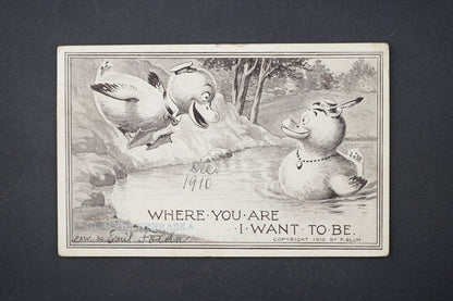 Pohlednice Where you are. I want to be Emil Folda (x6241)