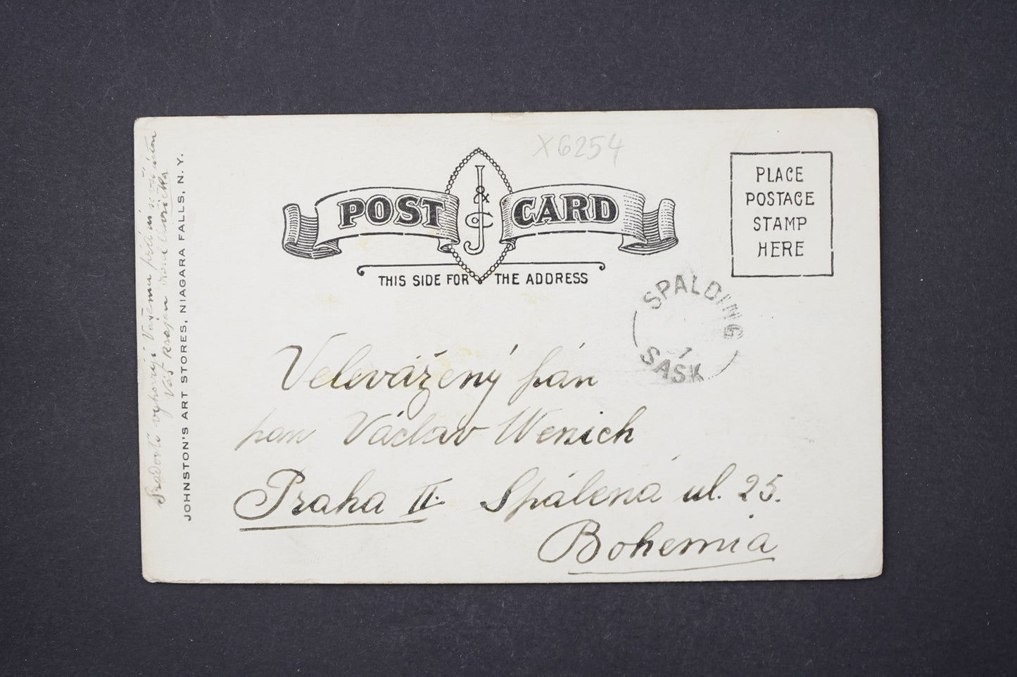Pohlednice Spalding Sask. Canada (x6254)
