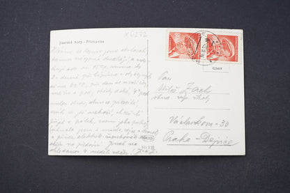 Postcard Jizera Mountains - Příchovice (x6272)