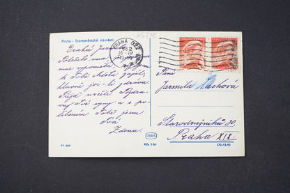 Postcard Prague Old Town Square (x6278)