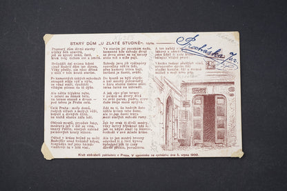Postcard Correspondent of the Postcard Collectors' Club OLD HOUSE U (x6285)