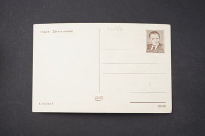 Postcard TÁBOR ŽIŽKOVO NÁMĚSTÍ (x6286)