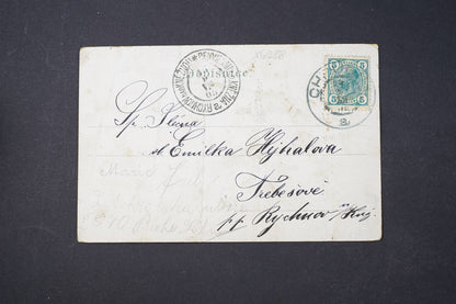 Postcard GREETINGS FROM CHRUDIMI (x6288)