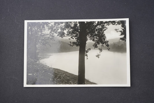 Postcard VALLEY DAM ON THE BYSTŘIČKA RIVER P. RŮŽDKA (x6292)