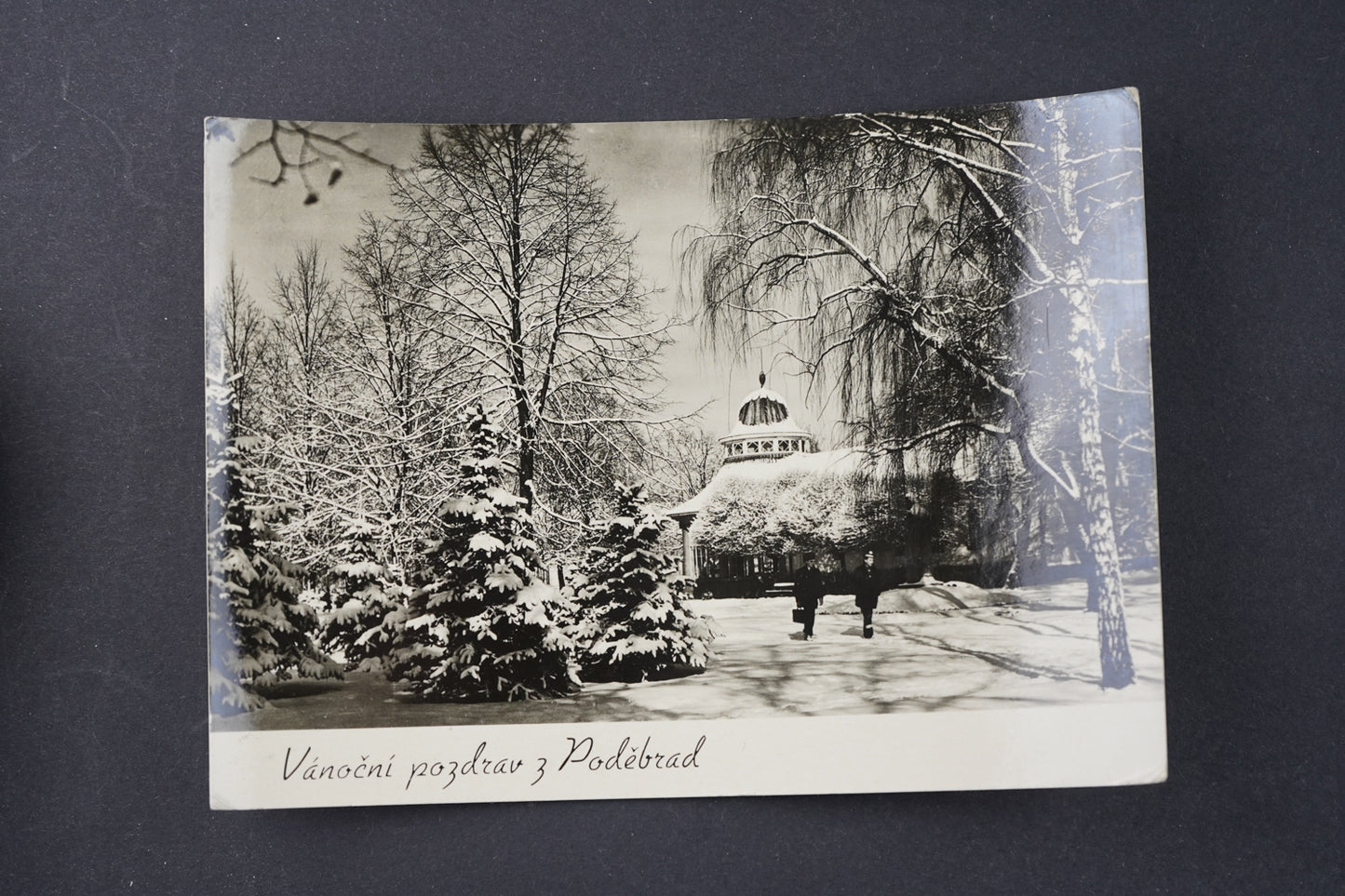 Postcard CHRISTMAS GREETINGS FROM PODEBRAD (x6318)