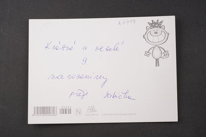 Pohlednice Měnící se narozeninová karta (x6419)
