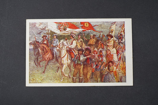 Pohlednice J. Kočí: Hej, Slované sokol (x6428)