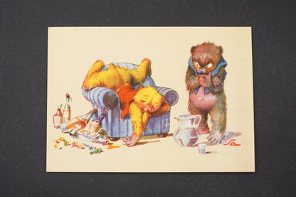Pohlednice Pohlednice s opilcem A. L. Salač (x6469)