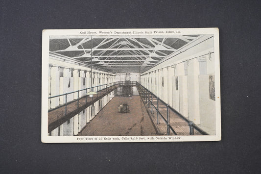 Pohlednice Cell House Women's Department Illions State Prison (x6489)