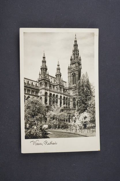Pohlednice Wien,Rathaüs (x6575)