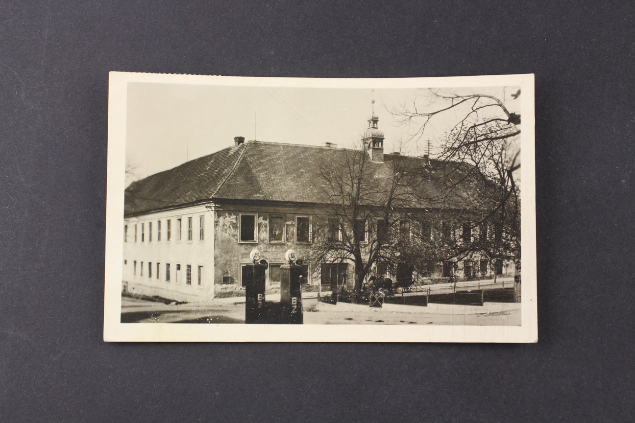 Postcard Čechtice Gas Station (x6652)