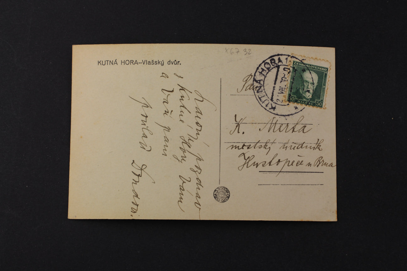 Pohlednice Kutná Hora - Vlašský dvůr (x6732)