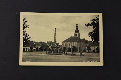 Pohlednice Velvary - náměstí (x6739)