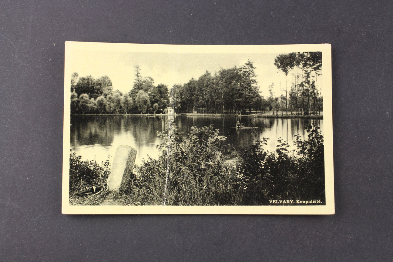 Pohlednice Velvary - koupaliště (x6742)