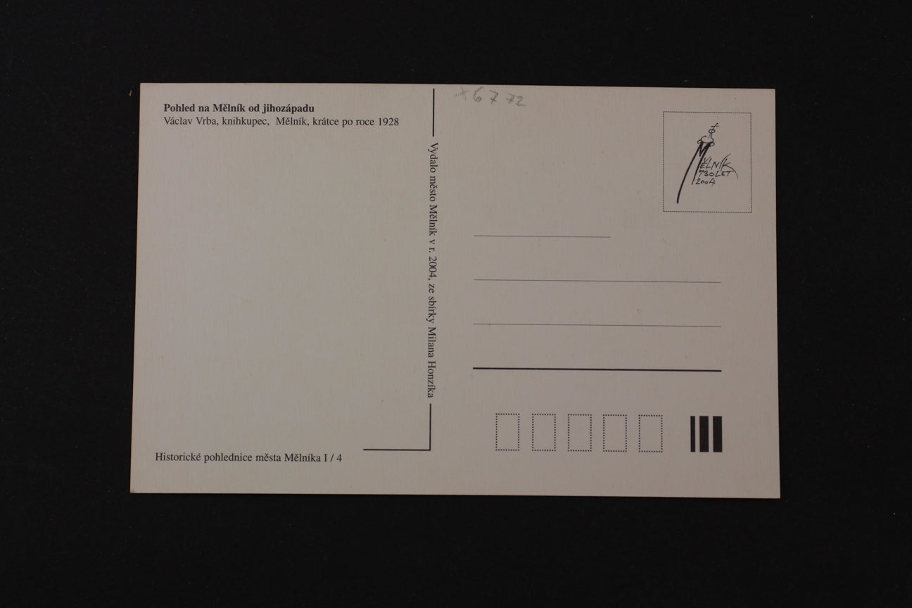 Postcard Mělník (x6772)