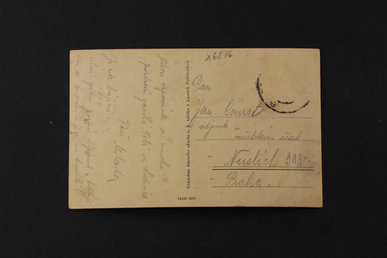 Pohlednice Lázně Poděbrady - Labská partie (x6876)