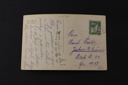 Postcard Jedomělice (x6888)