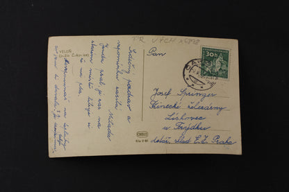 Postcard Veleň (x6898)