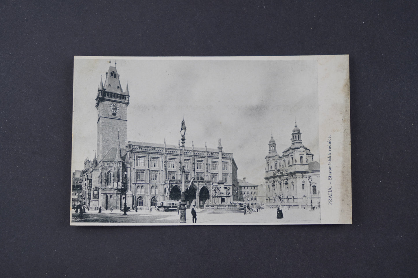 Postcard Prague - Old Town Hall (x7086)