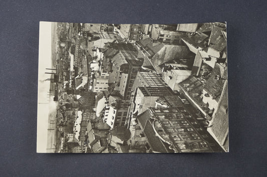 Postcard Pilsen View from Bartholomew's Tower (x7140)